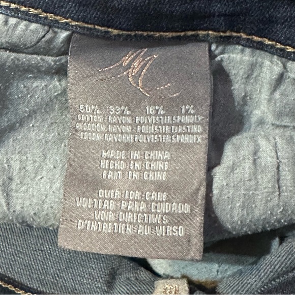 Seven7 Classic Melissa McCarthy Womens Skinny Tapered Jeans Plus Size 18 - Picture 6 of 13